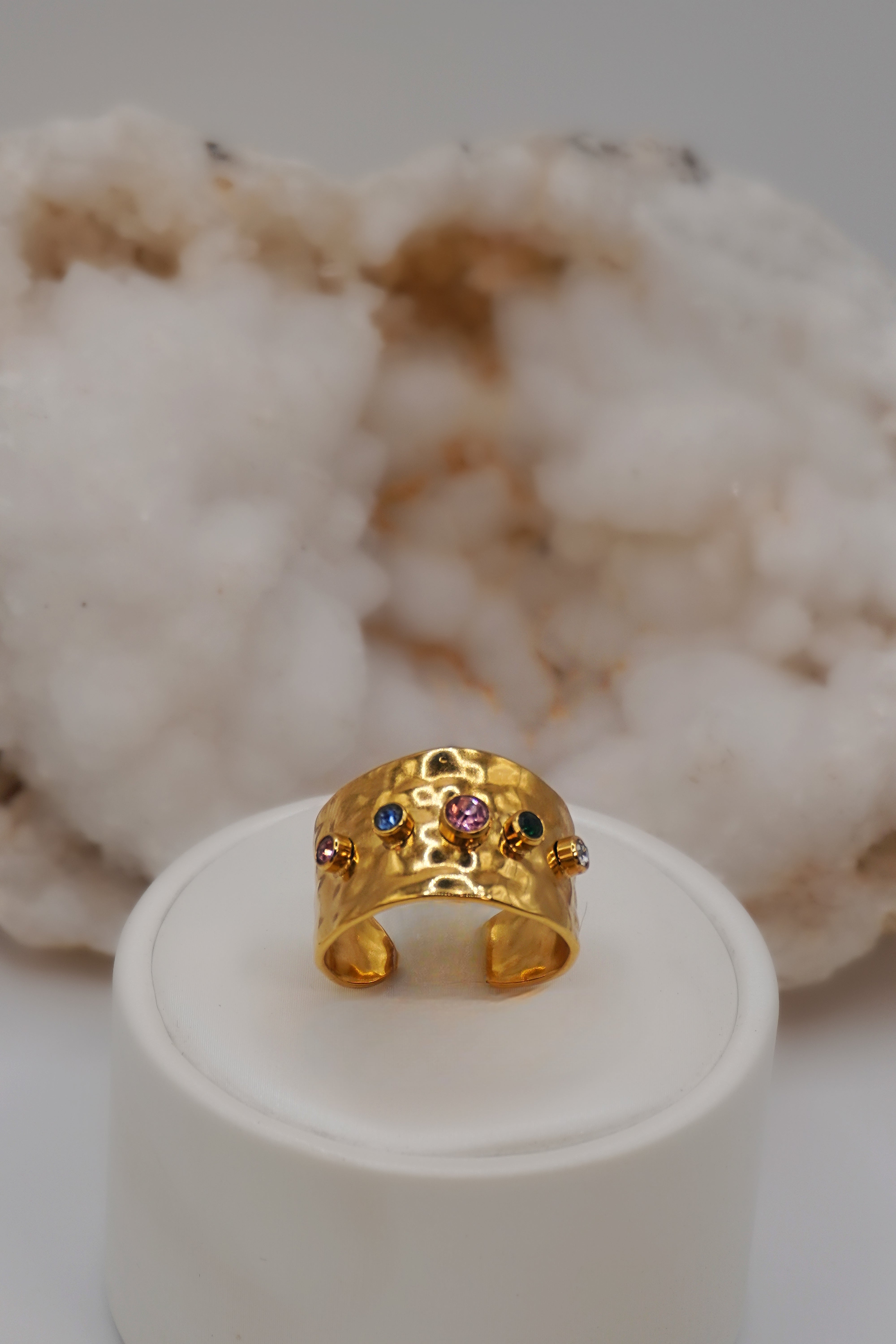 Golden Nebula Ring