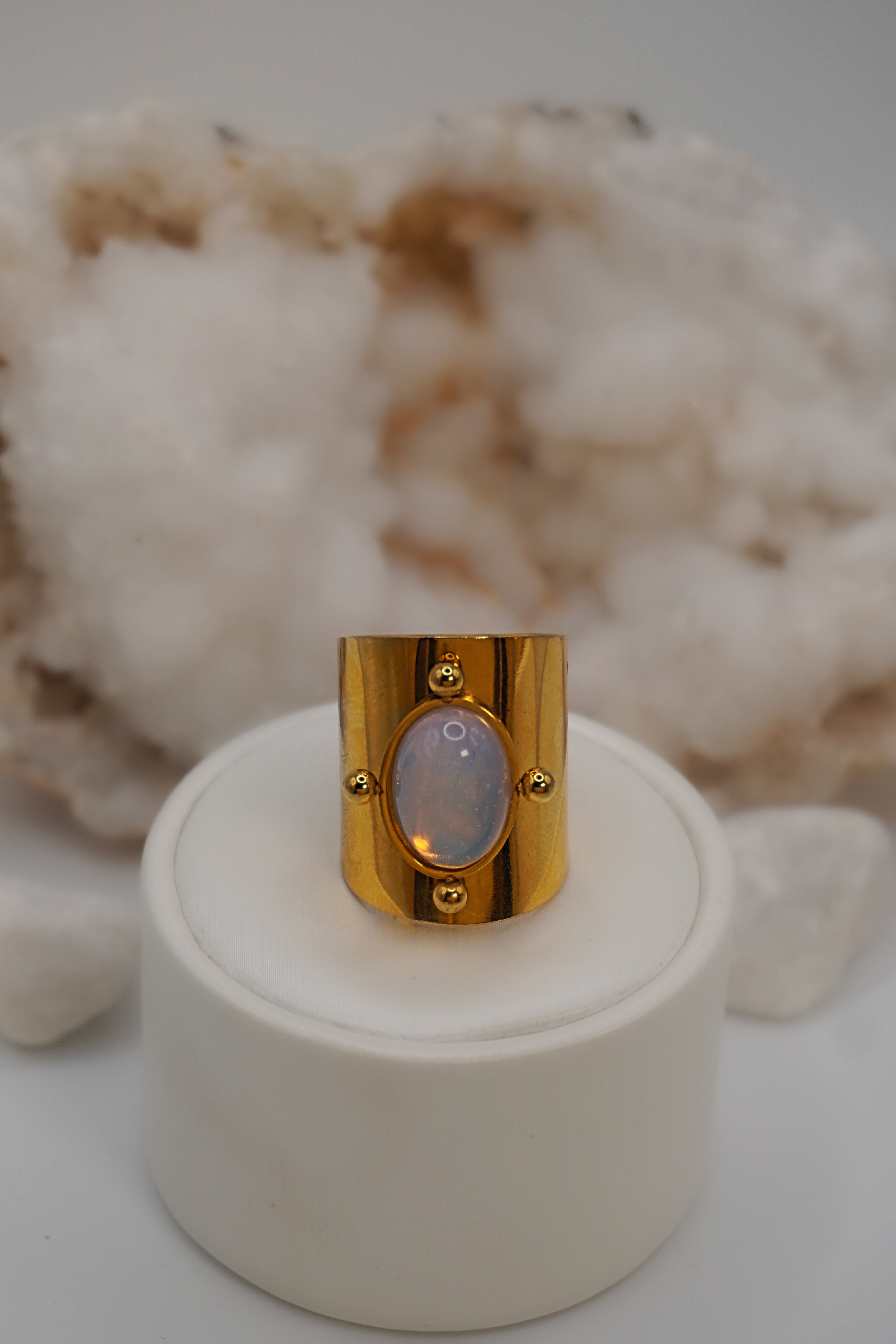 Moonlit Opal Ring