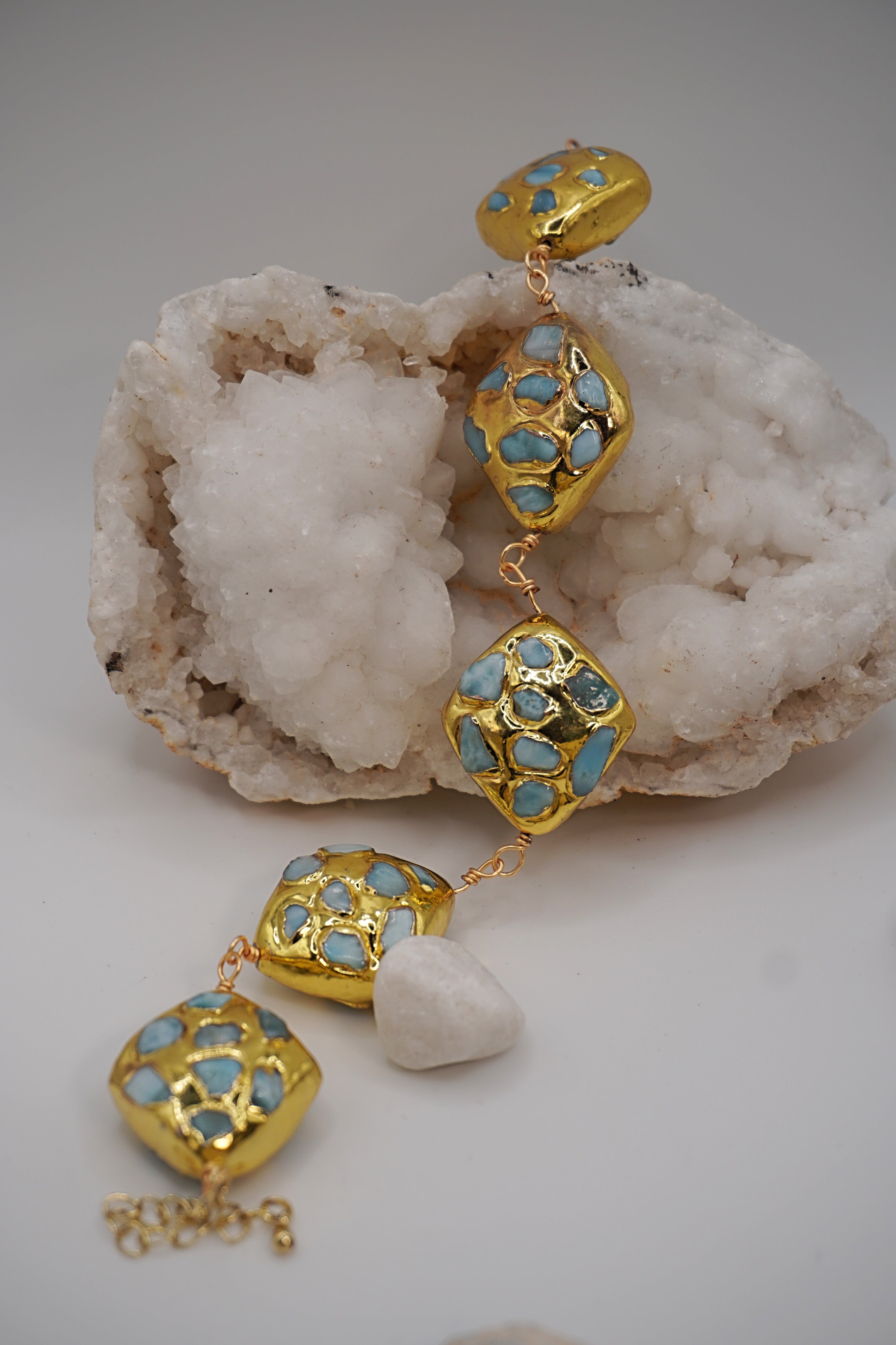 Azure Mosaic Bracelet